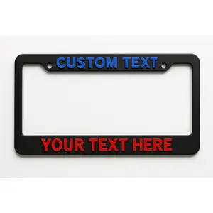 Custom License Plate Frame