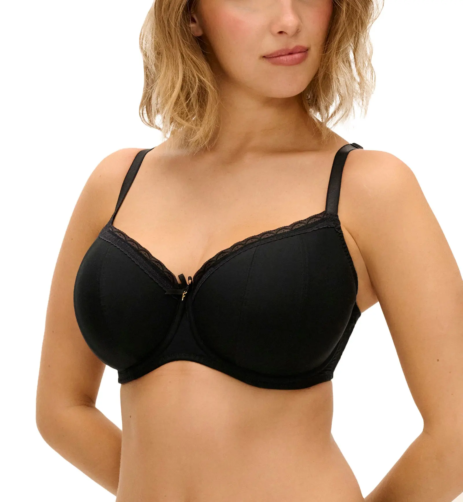 Freya Flirt Padded Half Cup Underwire Bra (403315) - Black