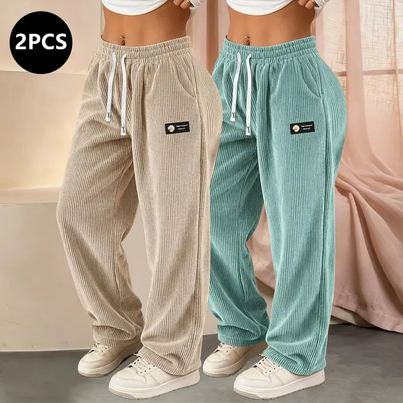 Khaki + Aqua Green