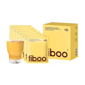 FIBOO Mini Protein Shake 7 Pack High Fiber Low Calorie Breakfast Oatmeal Drink Sugar Free