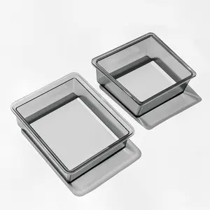 TPARTS Clear Armrest Storage Box/Gen 2.0 Console Storage Drawer for Tesla Model Y & Model 3