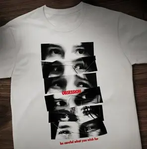 Obsession 2026 Horror Movie Shirt, Psychological Thriller Tee, Horror Movie Graphic Tee, Scary Aesthetic Shirt, Menswear, Gift For Horror Fans