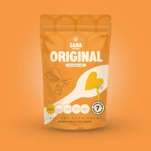 100% Natural Honey Spoon  | Pure Honey On-The-Go