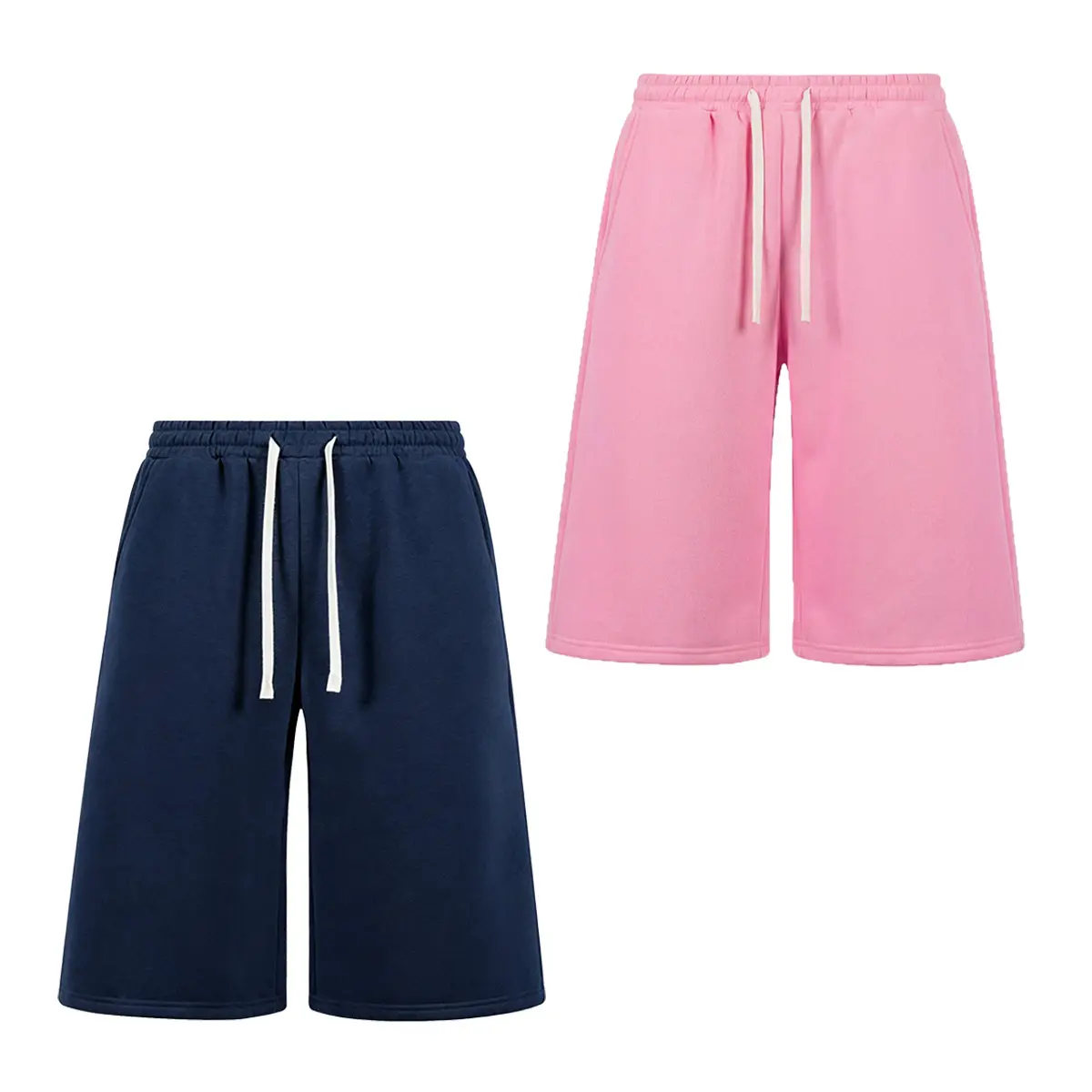 Navy blue + pink