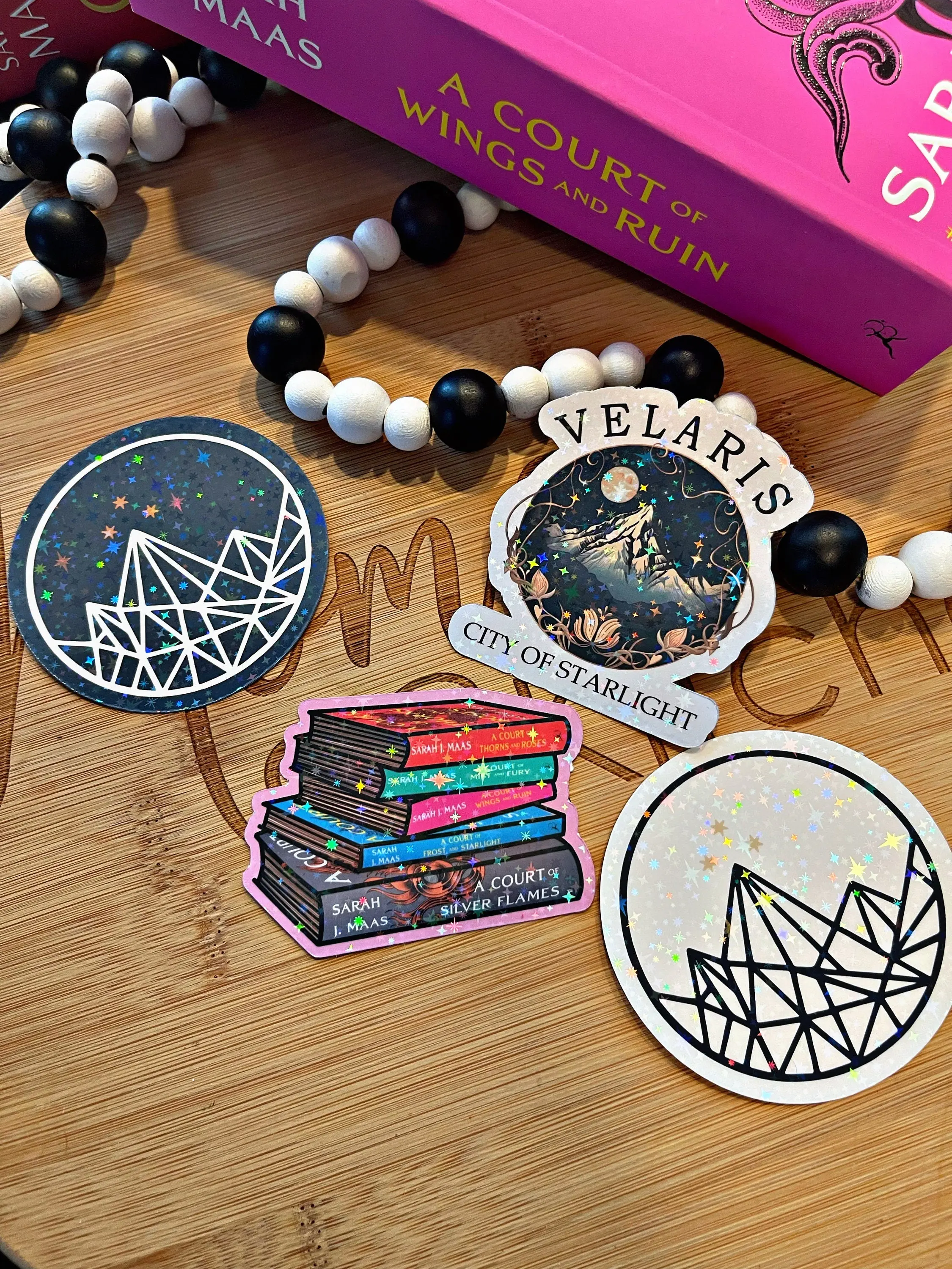 Fantasy Themed Kindle Stickers/ City Of Starlight Stickers/ bookish Accessories/ Kindle Accessories/ Planner Accessories/ Journal Accessories