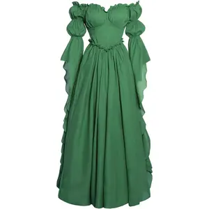 Medieval Renaissance Regency Victorian Costume Dresses for Women