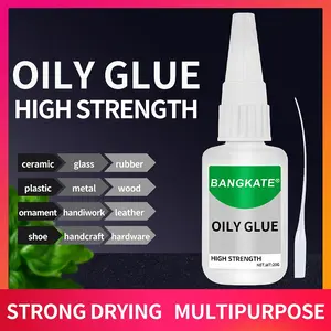 Universal Super Glue,Upgrade to Large Capacity Welding High Strength, Oily Glue,with Anti Clog Cap,Strong Plastic Glue Fast Repair and Curing for Metals,Plastics,Waterproof Adhesive for Faux Leather,Wood,Rubber, Long Lasting Adhesive