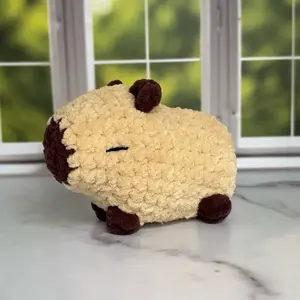 crochet capybara