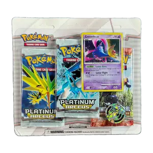Platinum Arceus & Mysterious Treasures 3 Pack Blister