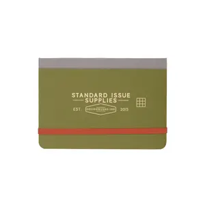 Standard Issue Pocket Journal - Army Green + Chili
