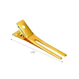 RED by KISS Gold Double Prong Clip 1 3/4"