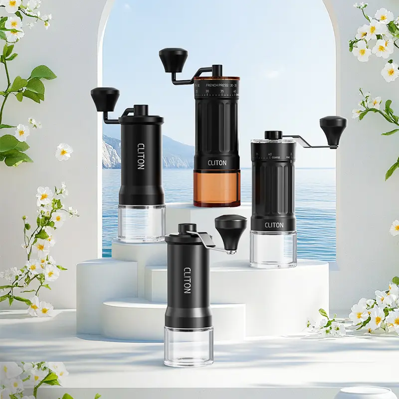 Hand Cranked Coffee Grinder Coffee Bean Grinder Manual Coffee Grinding Tool Hand Brewing Equipment Small Household Hand Grinding Coffee Machine Hand Cranked Coffee Grinder Coffee Bean Grinder Manual Coffee Grinding Tool Hand Brewing Equipment Small Household Hand Grinding Coffee Machine