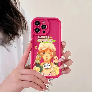 Anime Lovely Complex Phone Case Suitable for iPhone 17 16e 16 15 14 13 12 11 Mini Pro Max Air X XR XSMAX 8 7 Plus Anti Fall Soft TPU Back Cover