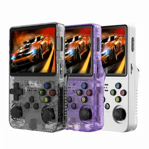 R36S Handheld Retro Gaming Console, 3.5-inch IPS Screen, Portable Linux System Device with 20,000+ Preloaded Games, 1 Count - Protected by Summerwins, Handheld Gaming Console