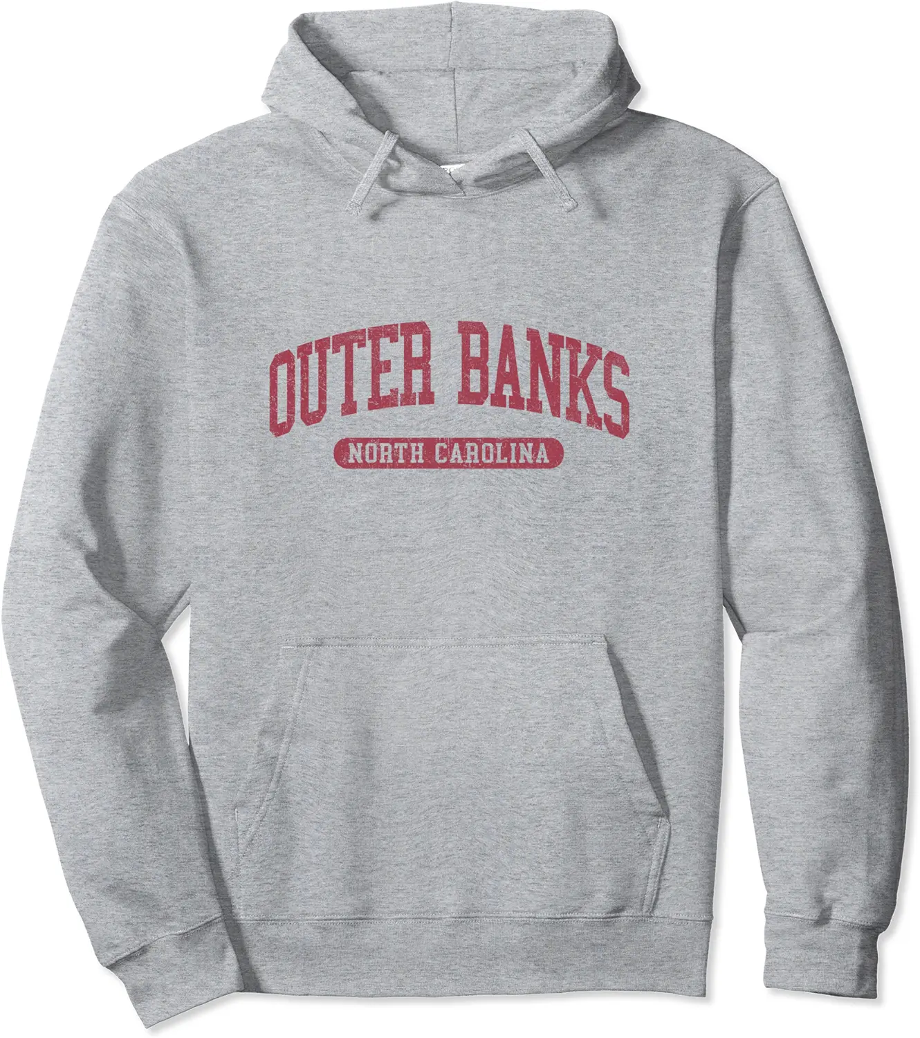 Vintage Outer Banks OBX Carolina retro varsity throwback Pullover Hoodie - Rubencordov Shop 93B0CK2PC441