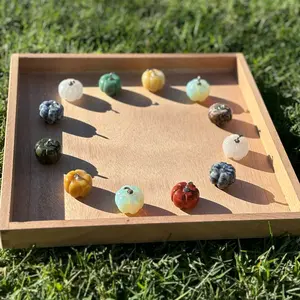 Gemstone Pumpkins - Halloween Decorations