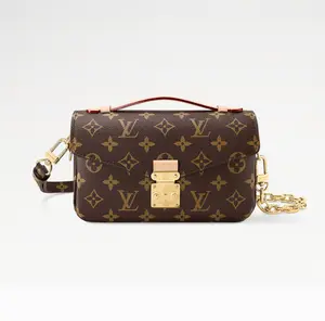 Pre-owned Louis Vuitton canvas Shoulder Bags east west Metis [ Vault ]