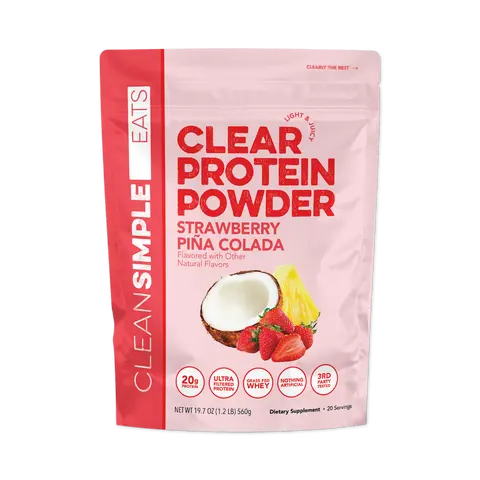 Clear Protein Powder: Strawberry Piña Colada
