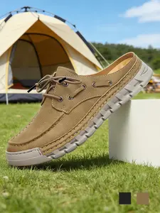Men's Mules, Backless Slip-On Loafers with Rubber Toe Bumper, Lightweight Athletic Outdoor Casual Shoes, Non-Slip Soft Vegan Leather Walking Sneakers, Retro Summer Beach Vacation Clogs, Footwear, Wide Width Big Size 11 12 13