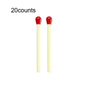 20pcs Cute Matchstick-Shaped Ballpoint Pens, Creative Stationery for Kids, Student Rewards, Small Gifts, Ca Prop 65 Compliant