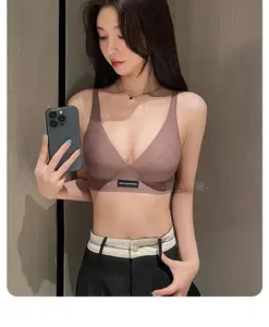 MOYISU Wireless Push-Up Bra – 3/4 Cup Soft Support | Seamless Lift