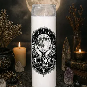 Full Moon Ritual Candle