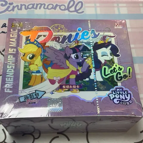 Official Kayou Brand My Little Pony TCG Shadow 4 Twilight Version Collector's Edition - Assorted Card Sets, TCG Booster Pack, Non-Sports Trading Cards Multipack Box, Accessories, Cartoon Hobby Collectibles [Chinese]