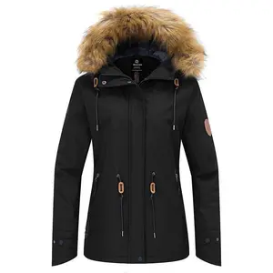 Women's Waterproof Snow Ski Jacket Warm Winter Coat and Raincoat