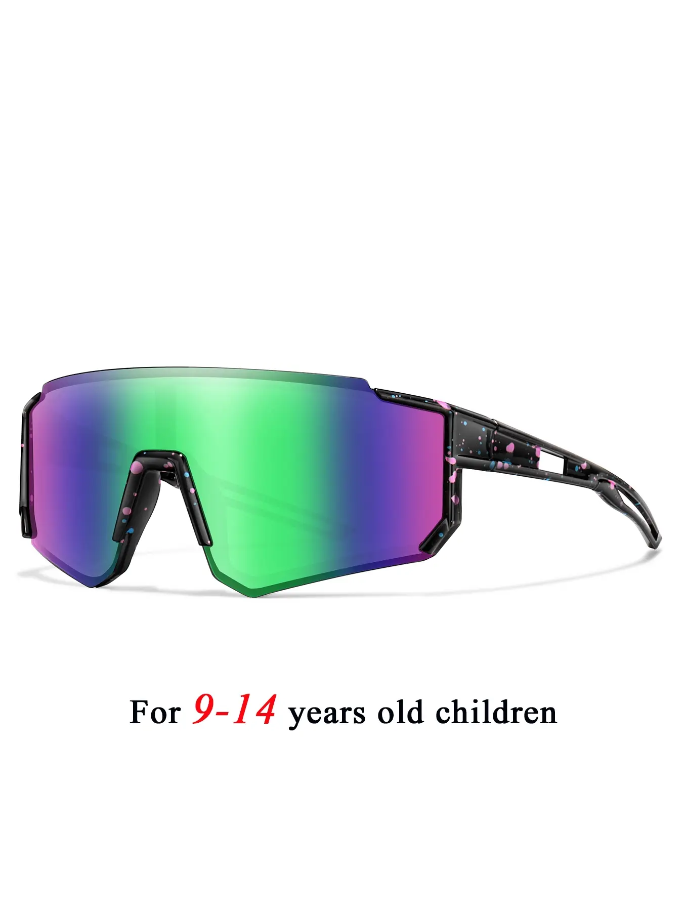Kids Fashion Sunglasses 9-14 Years, Outdoor Sports Glasses 
