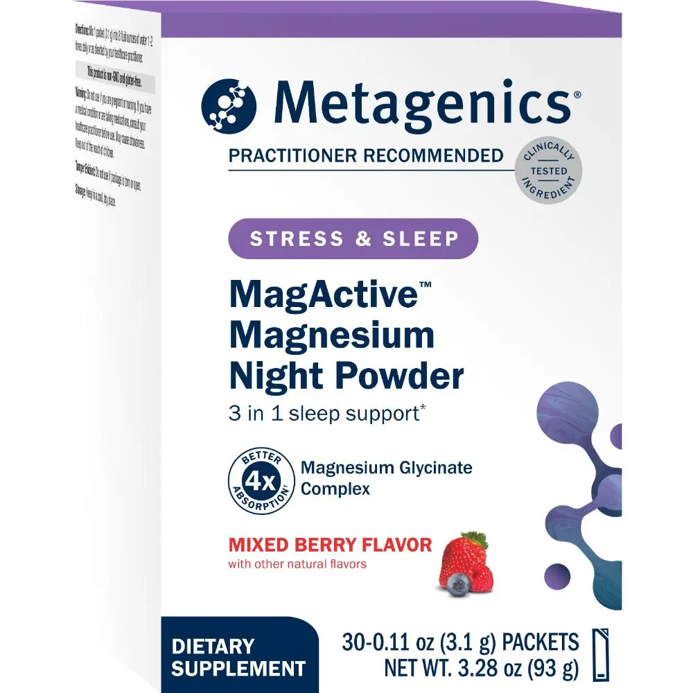 MagActive Magnesium Night Powder, 30 packets
