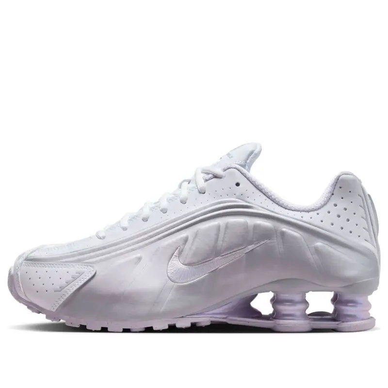 (WMNS) Nike Shox R4 'White Metallic Platinum' HF5076-100