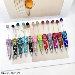 Butterfly Rose Beaded Pen, Creative DIY Pearl Pen, Perfect Gift for Holidays, Office Supplies, Weddings, Birthdays, Random Shipping