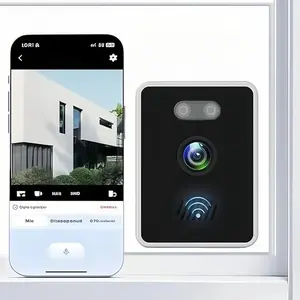 【SD Card Not Included】3MP 2K Window Camera,2.4GHz & 5GHz WiFi Indoor Cameras for Home Security with ChromaMax Al Color Night Vision,Person & Motion Detection,24/7 Recording,Easy & Quick Install