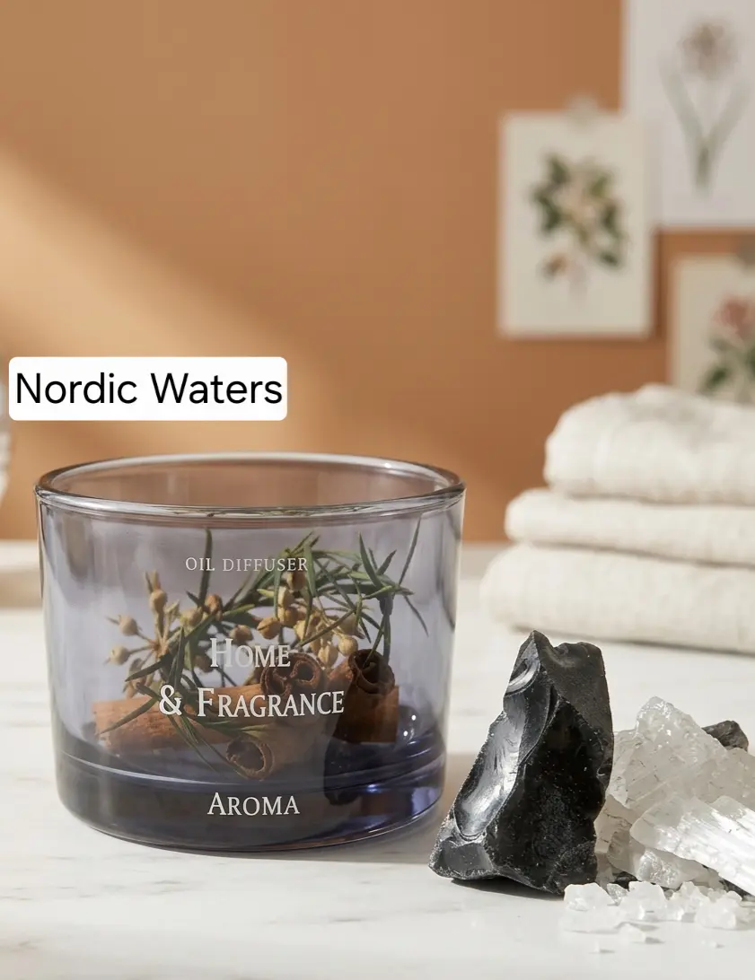 Natural Crystal Stone Aroma Diffuser Set | SOMA HOME