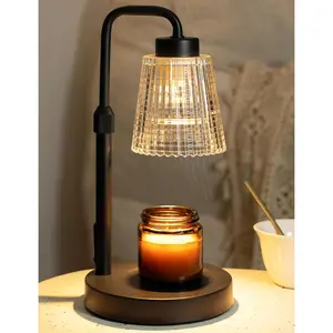 Candle Warmer with Timer and Dimmable Light, a birthday gift for women and mothers, a new home decoration gift, a candle warmer with two bulbs