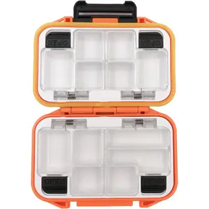 Fishing Lure Box Spoon Hooks Baits Storage Tackle Box Containers for Casting Fishing Fly Lure Case