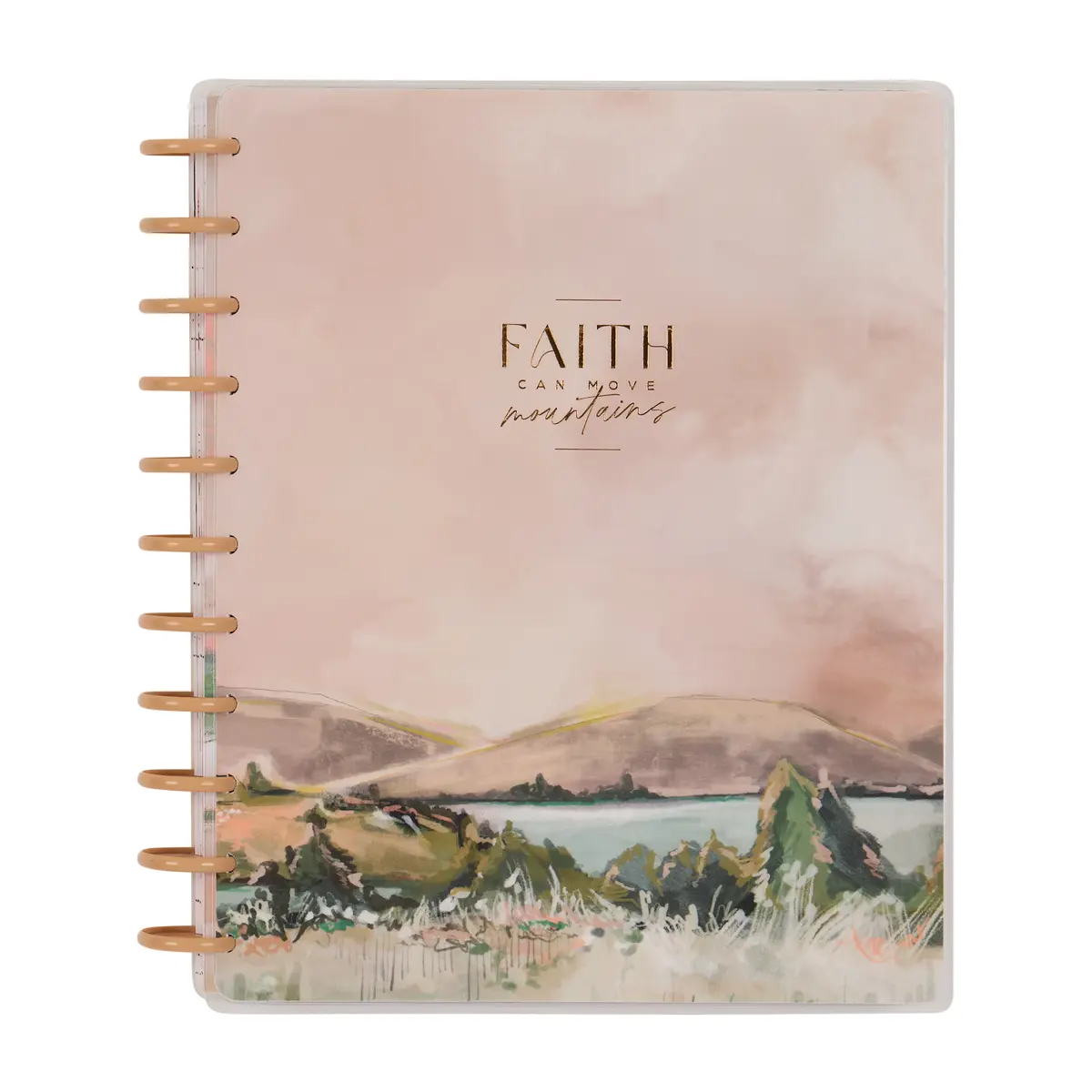 2025–2026 Flourish in Faith Customizable Planner - Big Faith Layout - 18 Months