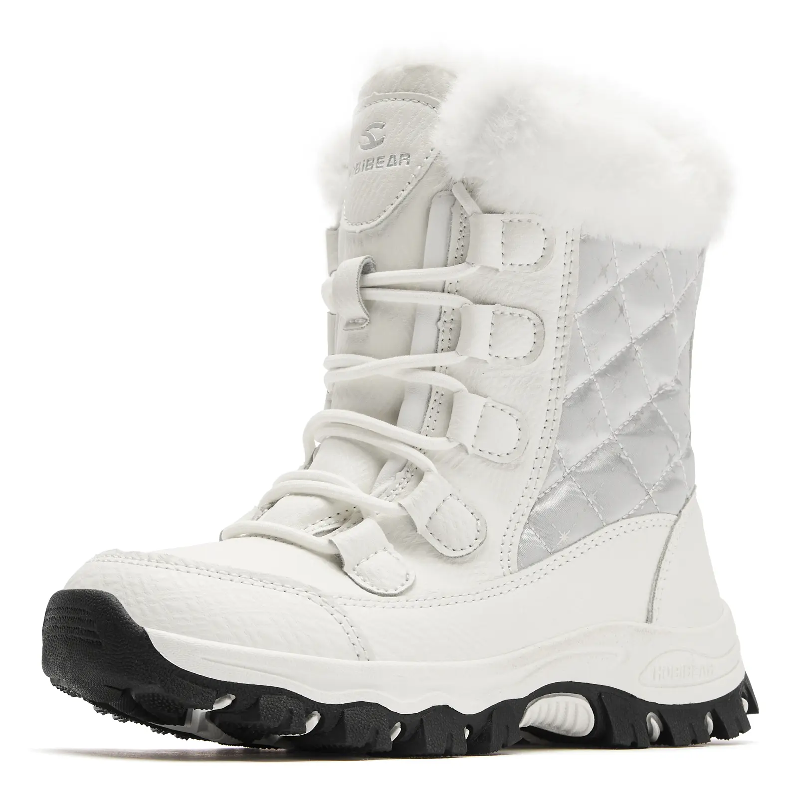 HOBIBEAR Girls Boys Kids Snow Boots Waterproof Slip Resistant Outdoor Winter Shoes(Kids/Little Kids/Big Kids)