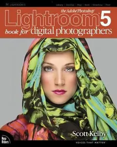 USED-The Adobe Photoshop Lightroom 5 Book for Digital Photographers by Scott Kelby (Paperback)
