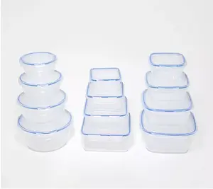 12-pc Nestable Bowl, Square & Zen Storage Set