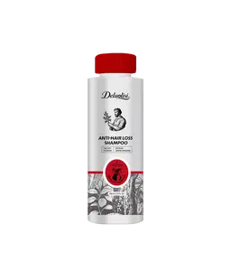 DeLuoLiSi Gentle Sulfate-Free Restorative Shampoo - Anti-Hair Loss, Anti-Dandruff Cleanser with Natural Plant-Based Ingredients & Botanical Extracts for Dry Scalp Care, Nourishes Scalp, Strengthens Thinning Hair