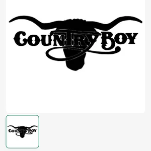 Country boy car decal