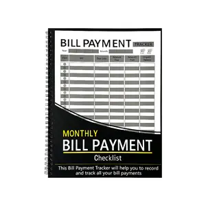 Bill Payment Tracker Monthly Bill Payment Checklist Financial Management Notebook for Tracking All Your Payments Simplify Your Finances Effortlessly