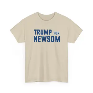 Newsom for President Shirt, President of America Gavin T-shirt, Unisex Cotton Graphic Tee