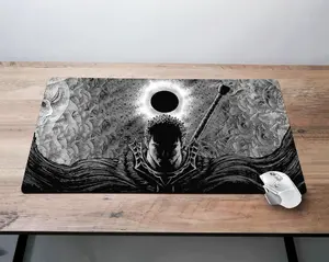 Berserk Desk Mat Manga Playmat Anime Mouse Pad Merch Gift Guts Femto Manga Gaming Mat TCG Mat MTG