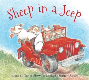 Sheep in a Jeep Board Book (Sheep in a Jeep) by Nancy E. Shaw||Margot Apple [Board book]