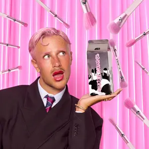 [Made By Mitchell] 11 PIECE MAKEUP BRUSH SET- Milk Set Soft Makeup Brushes