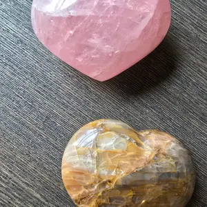 Heart Palmstones - Natural Stone for Healing
