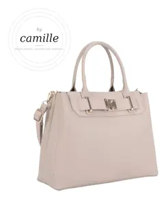 By Camille — Vegan Leather Satchel Tote