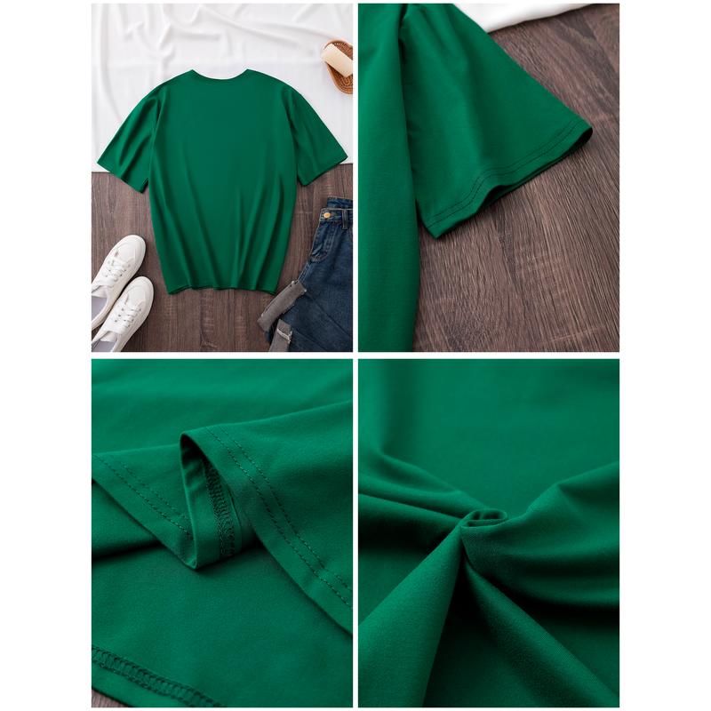 Trendsetter Approved |   Y2K Cotton Tee |   Blue/Burgundy/Camel/Green |   Ultimate Valentine’s Gift Idea